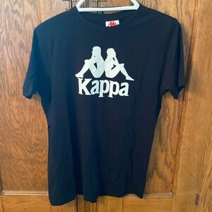 Kappa black size medium tshirt